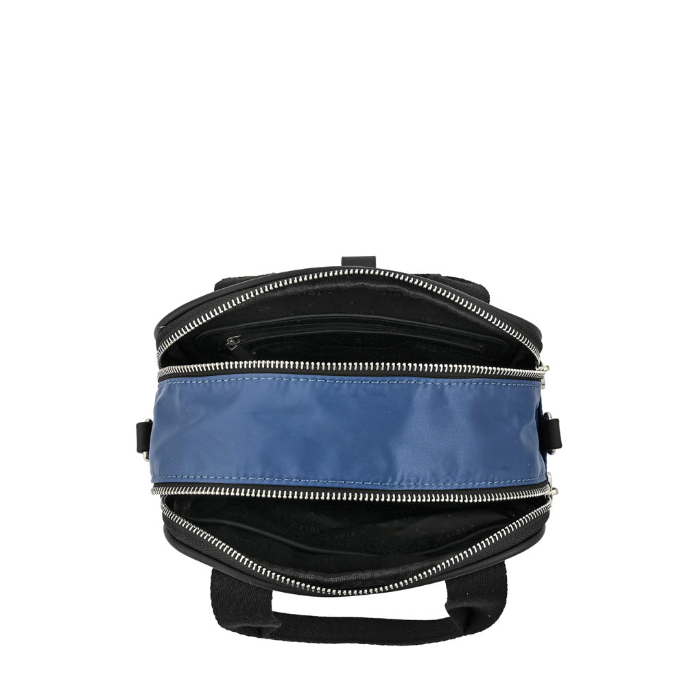 Cartera bandolera lucia pequeña azul