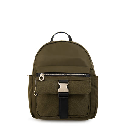 Mochila monica pequeña verde oliva