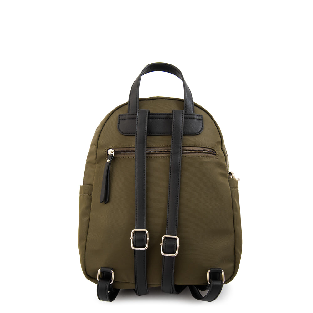 Mochila monica pequeña verde oliva