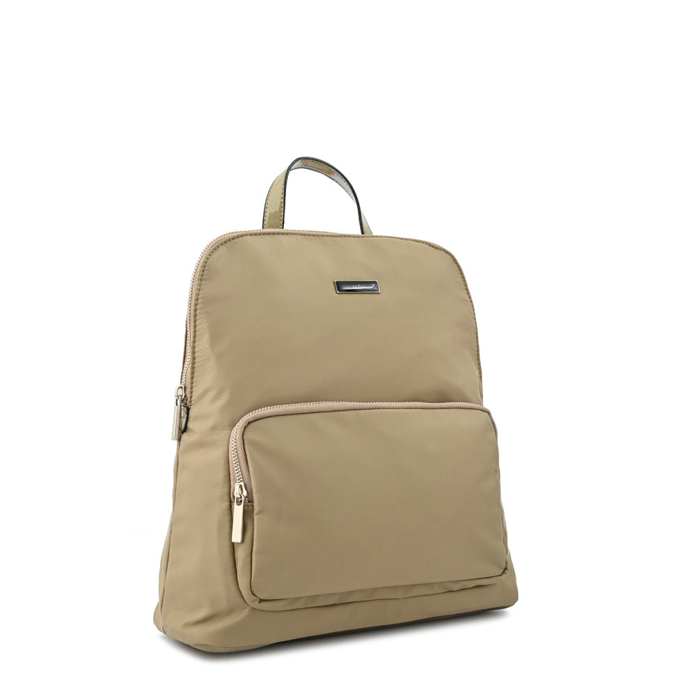 Mochila hailey mediana taupe
