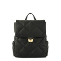 Mochila con tapa liesel mediana negro especial
