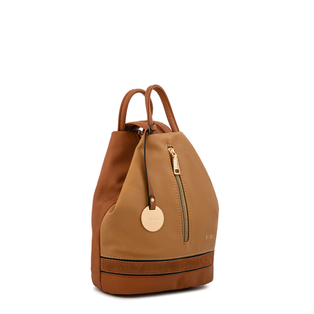 Mochila laisse pequeña camel