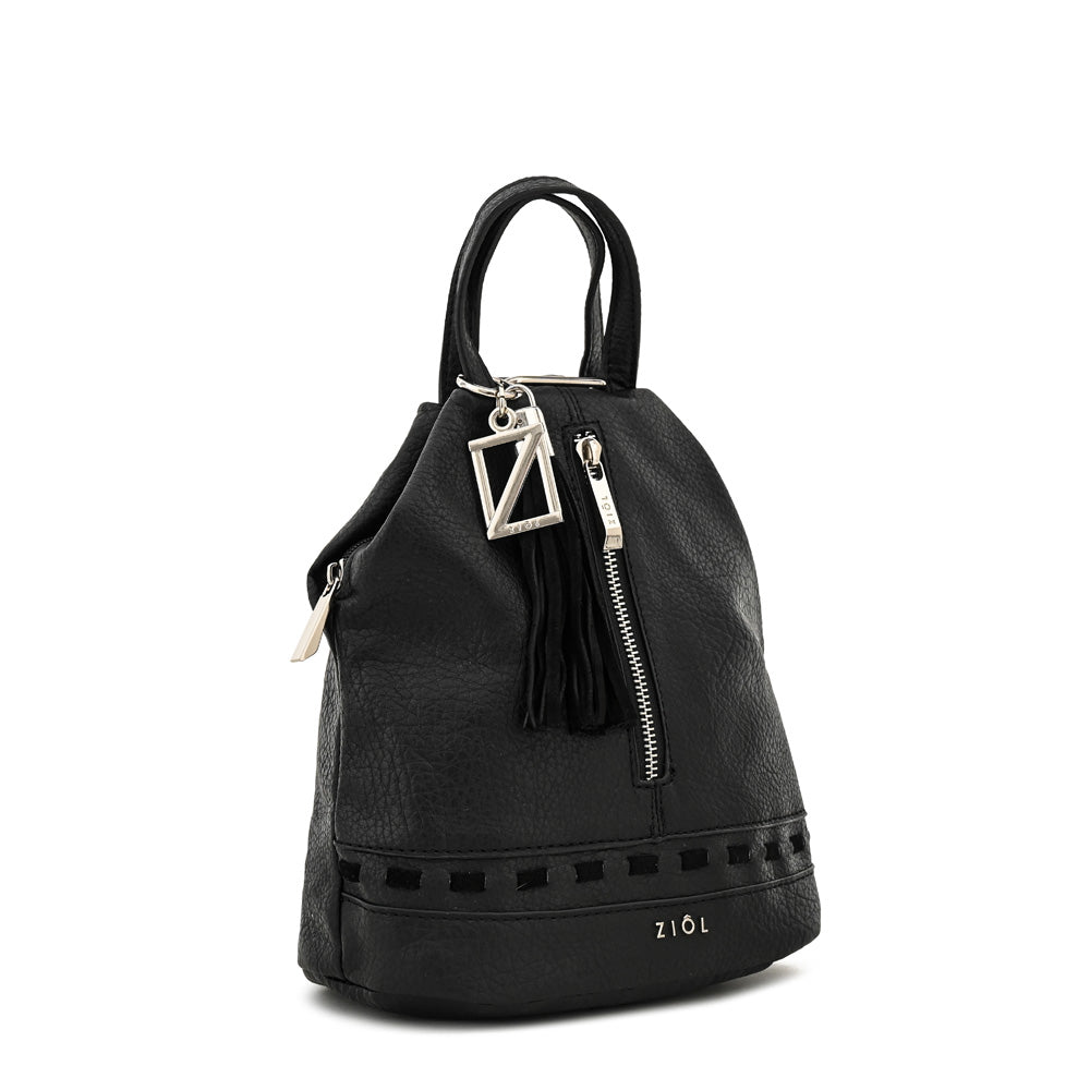 Mochila kristal pequeña negro