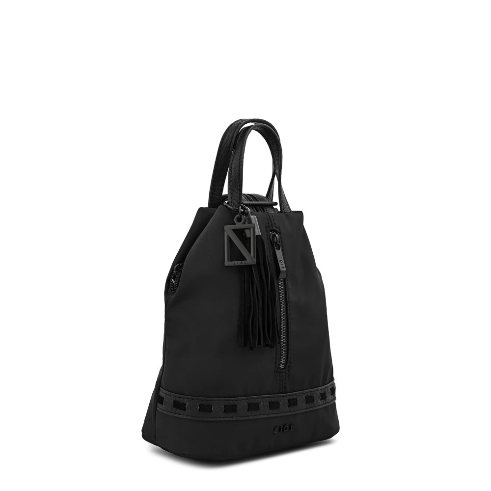 Mochila kristal pequeña negro especial