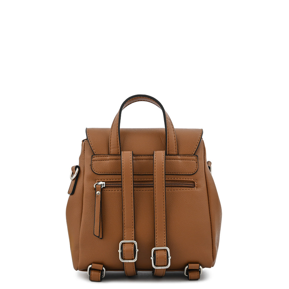Mochila jaidy pequeña café