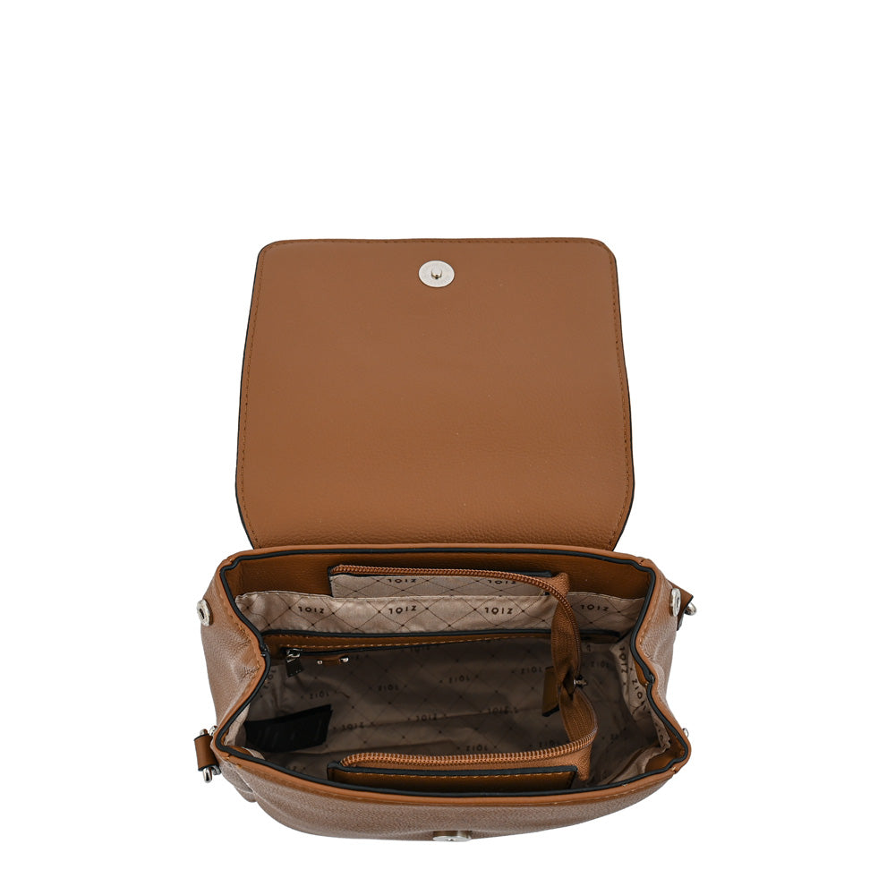Mochila jaidy pequeña café