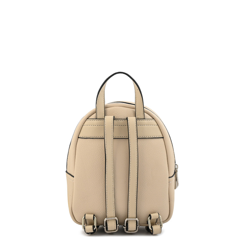 Mochila fiora pequeña beige