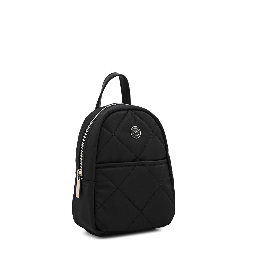 Mochila fiora pequeña negro especial
