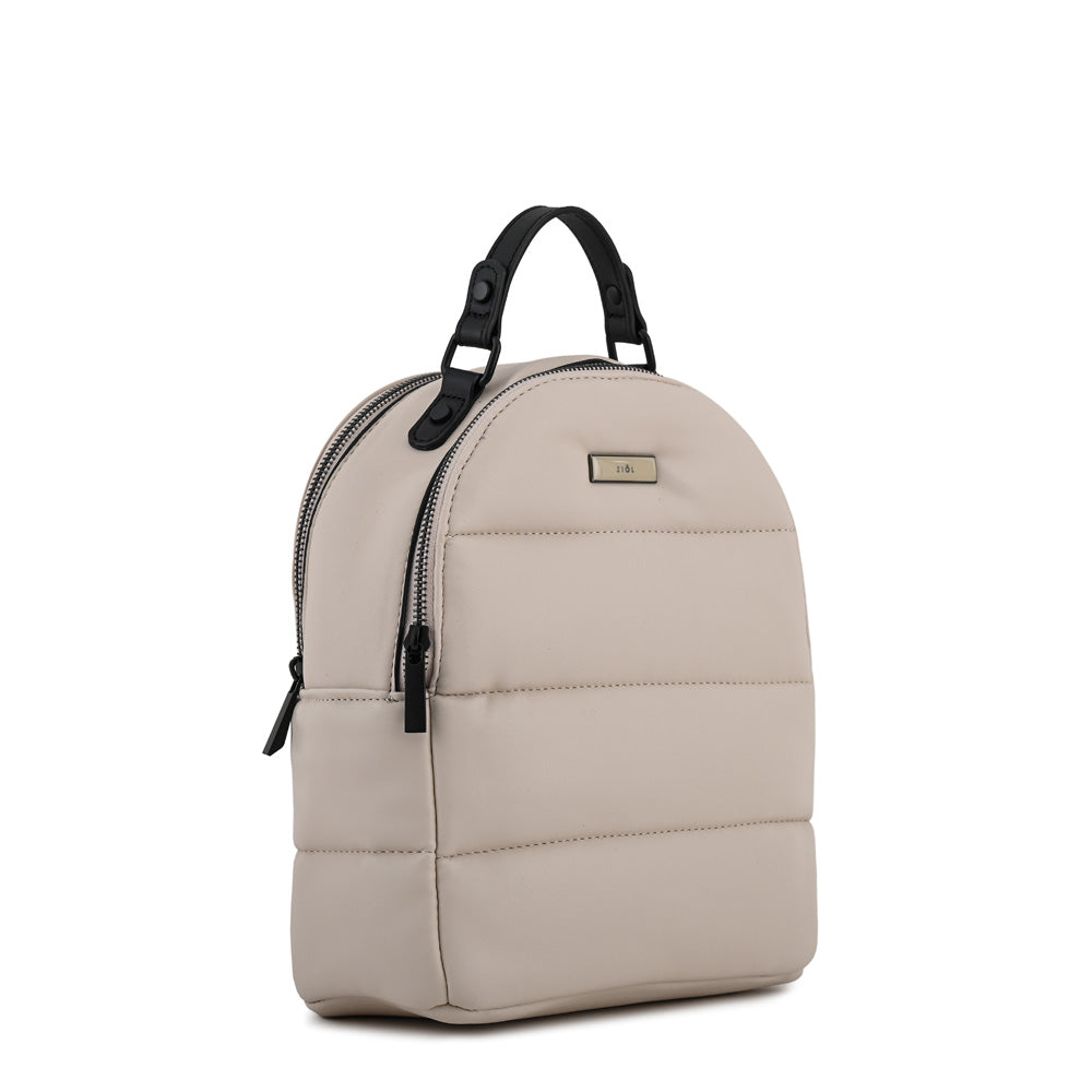 Mochila sindra mediana blanco crudo