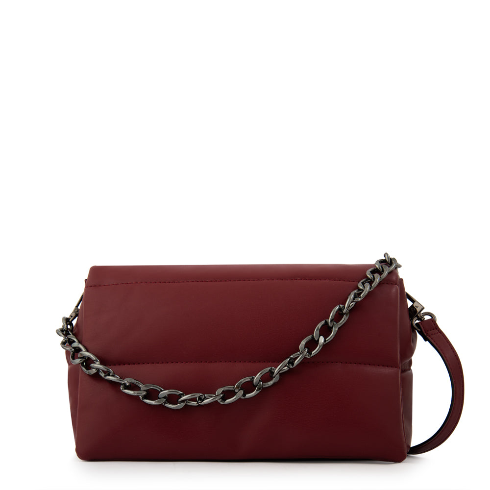Cartera bandolera con tapa silvi