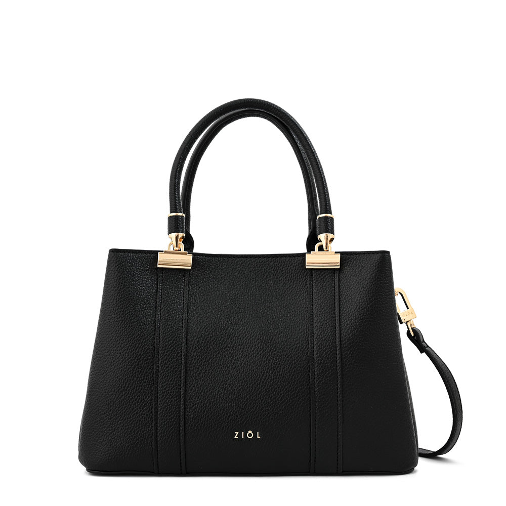 Cartera tote tres divisiones manecita mediana