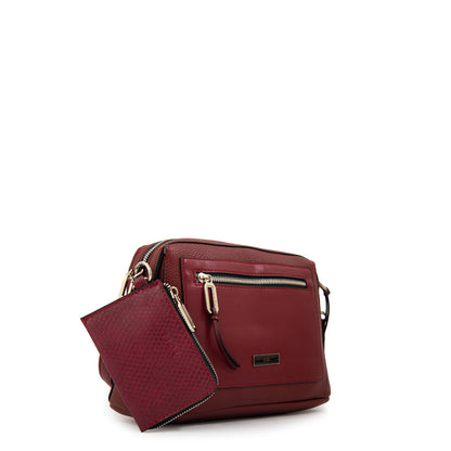 Cartera bandolera zia burdeo