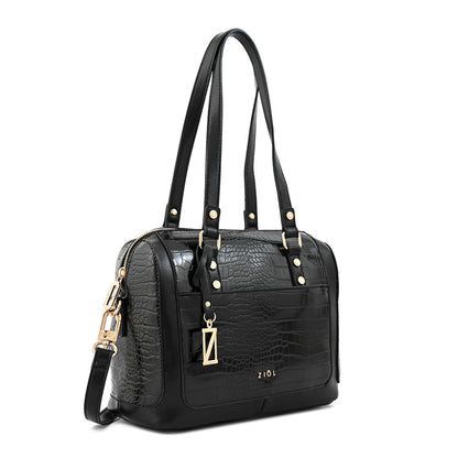 Cartera tote baul mediana sully negro