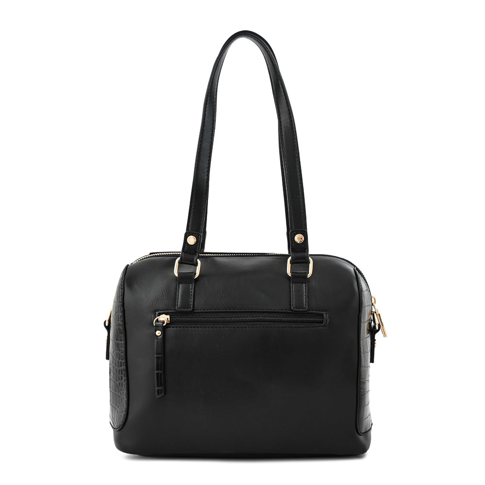 Cartera tote baul mediana sully negro