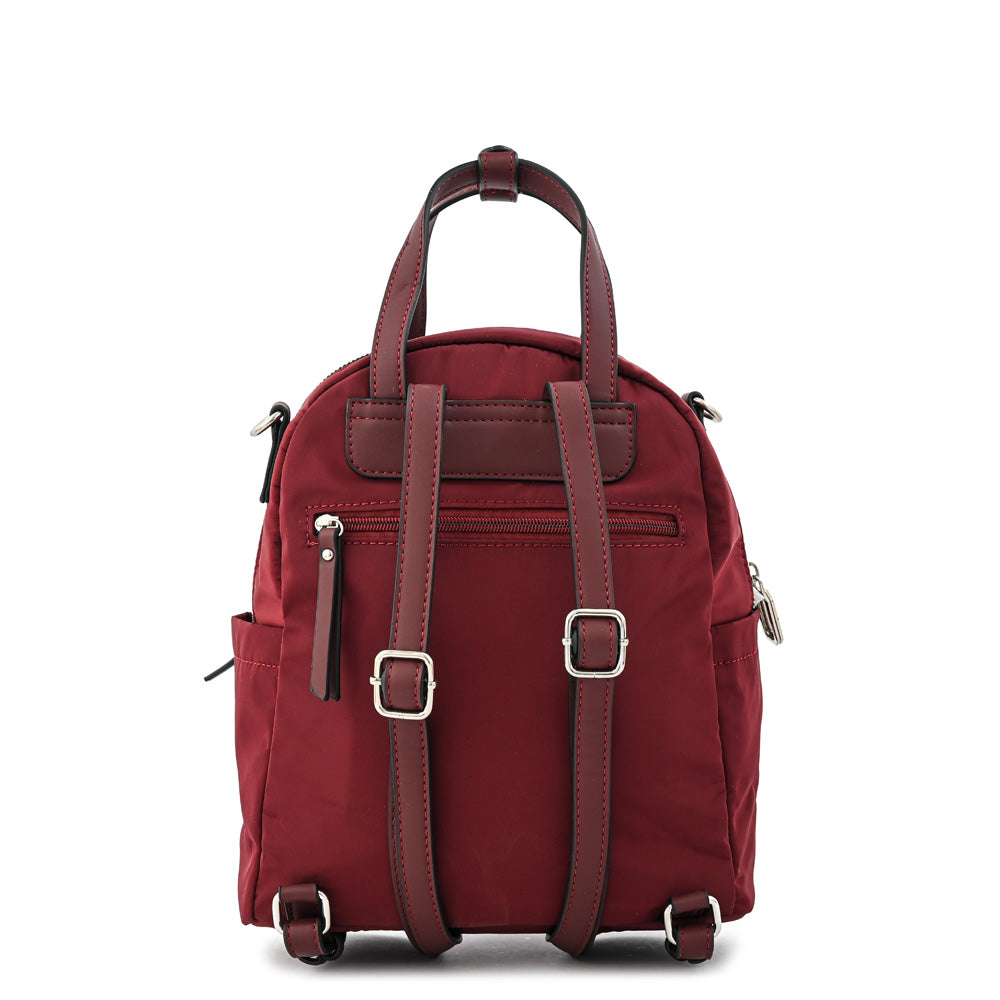 Mochila penny mediana burdeo
