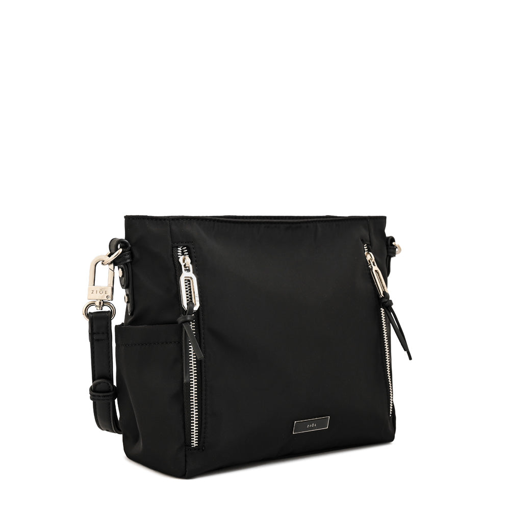 Cartera bandolera pequeña penny negro