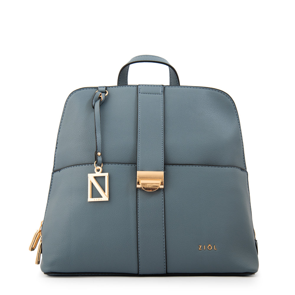 Mochila creta mediana denim