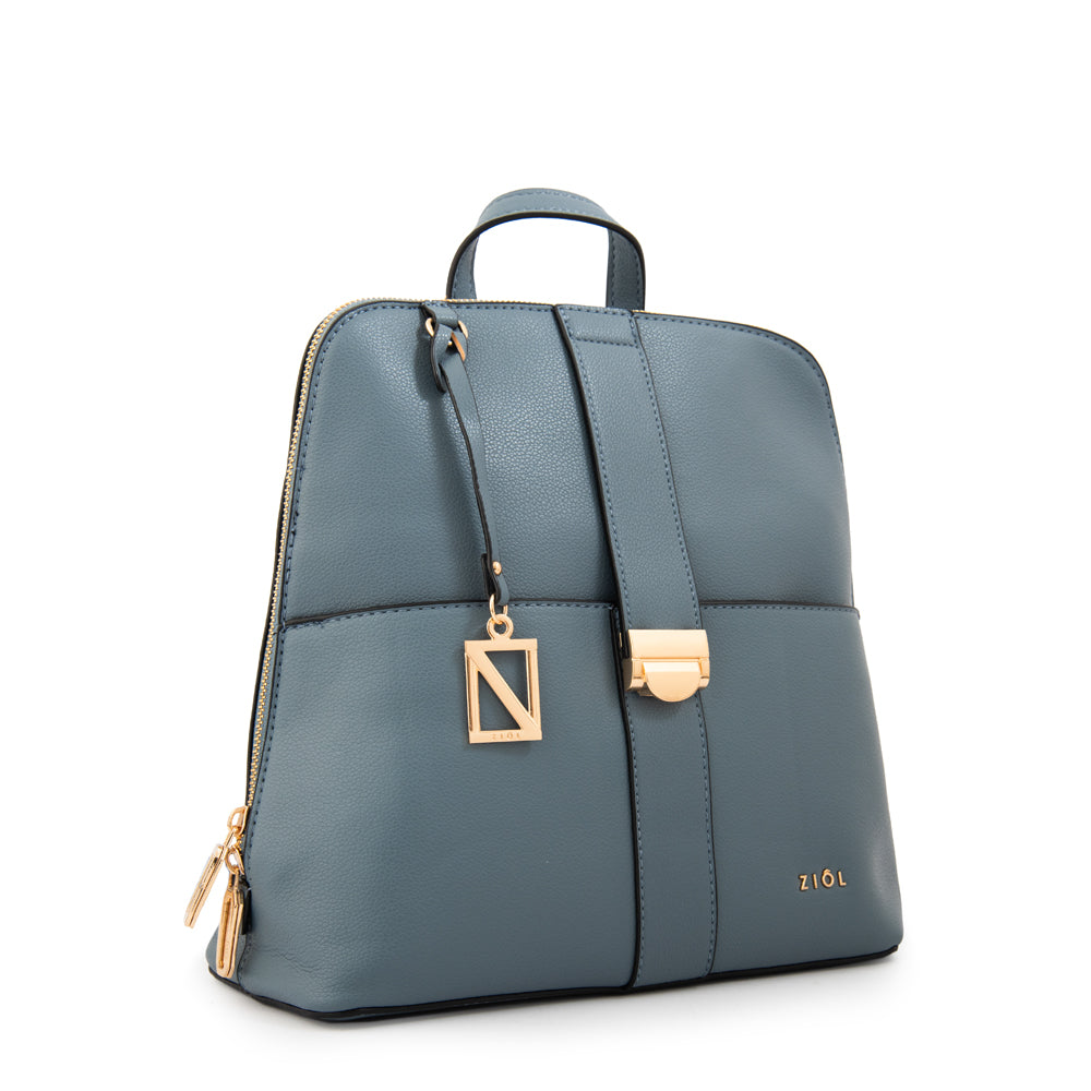 Mochila creta mediana denim