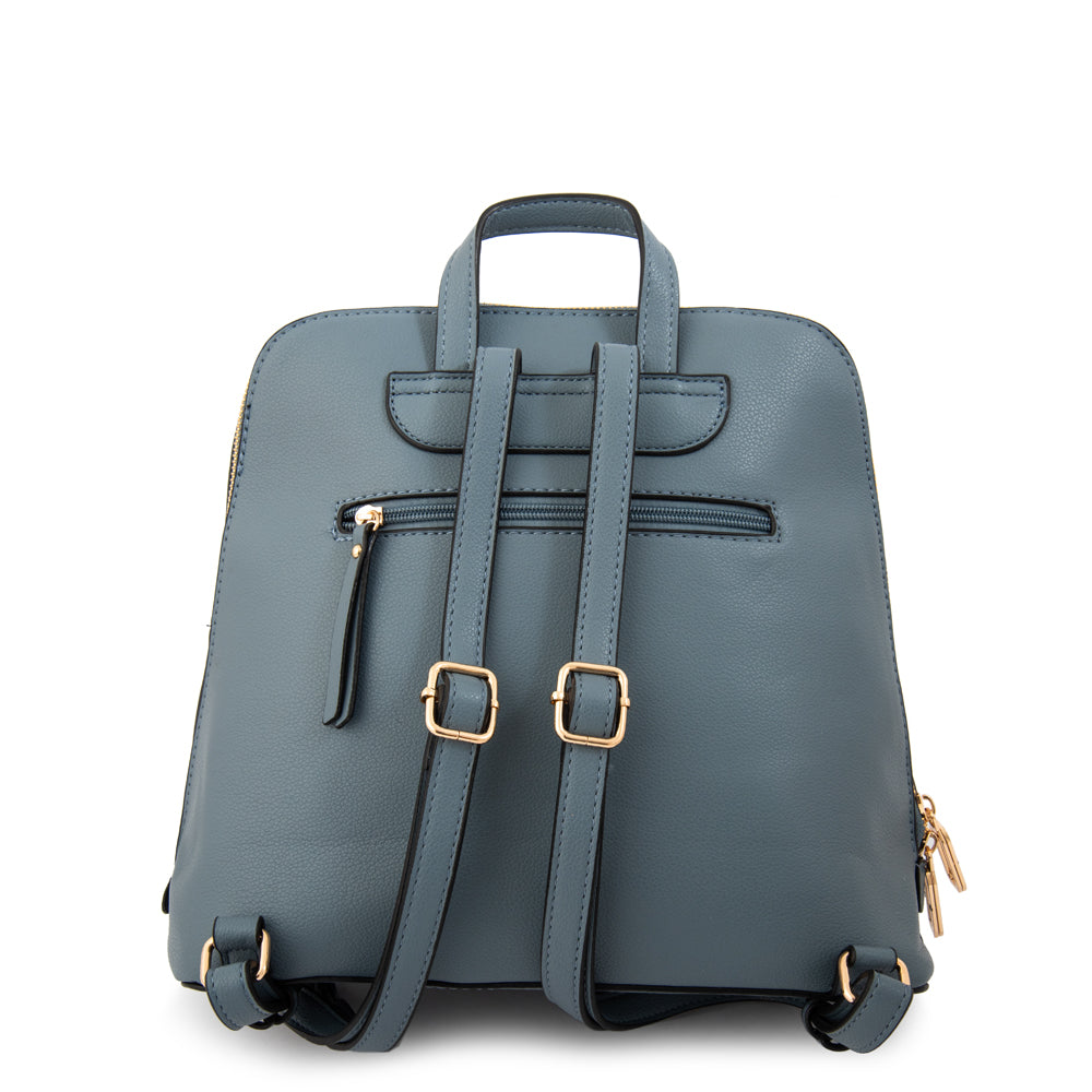 Mochila creta mediana denim