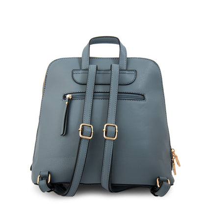 Mochila creta mediana denim