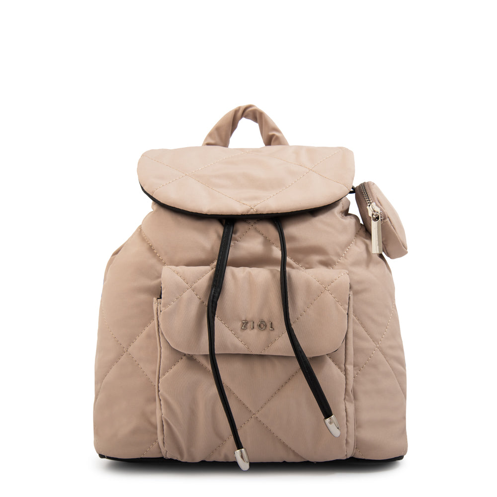 Mochila con tapa linn mediana