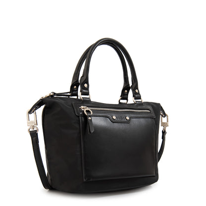 Cartera tote fanny mediana negro