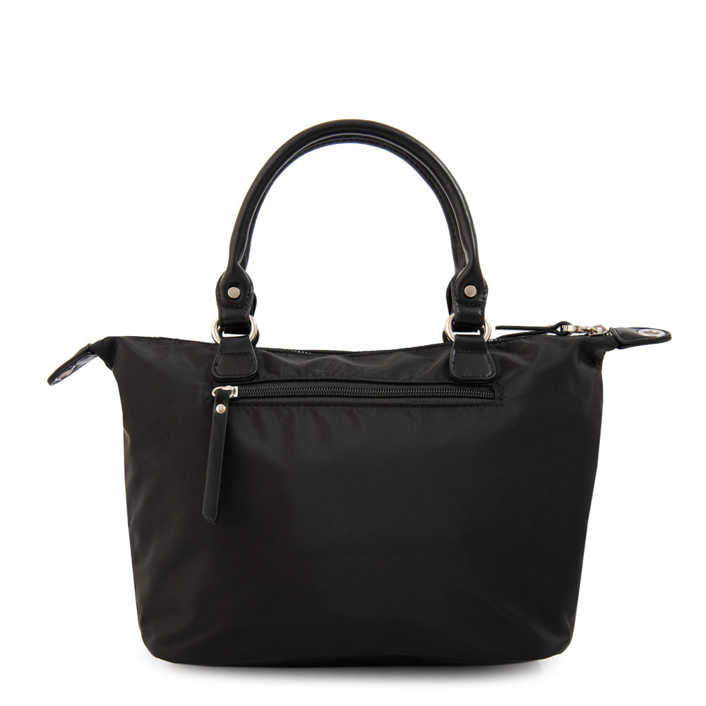 Cartera tote fanny mediana negro