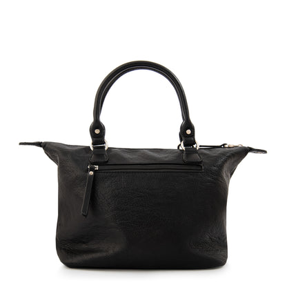 Cartera tote fanny mediana negro especial