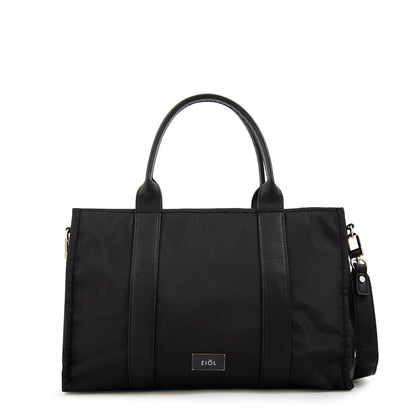 Cartera tote porta notebook olga grande negro