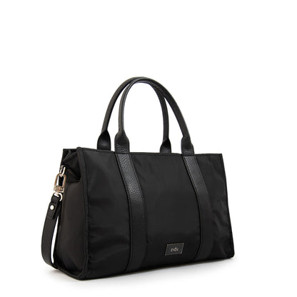 Cartera tote porta notebook olga grande negro