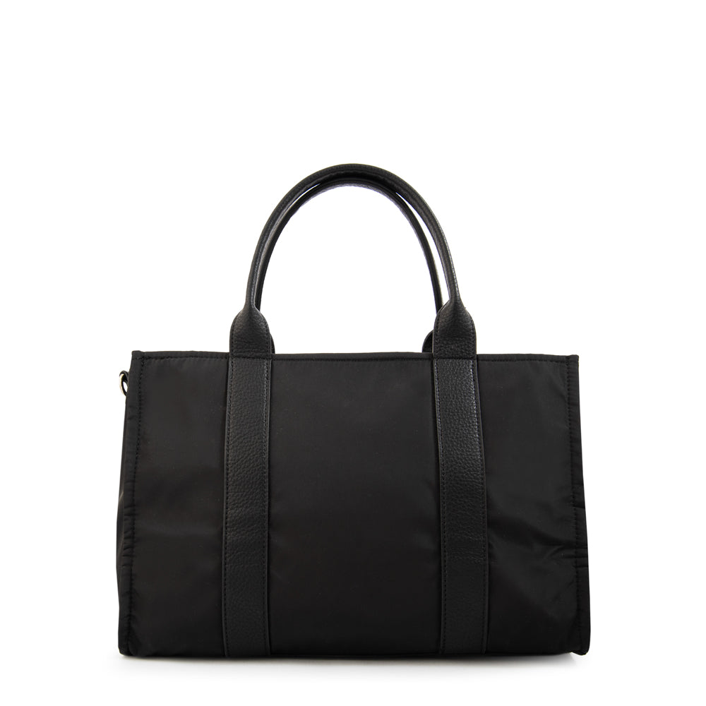 Cartera tote porta notebook olga grande negro