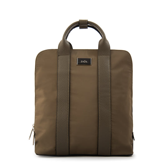 Mochila olga mediana verde oliva