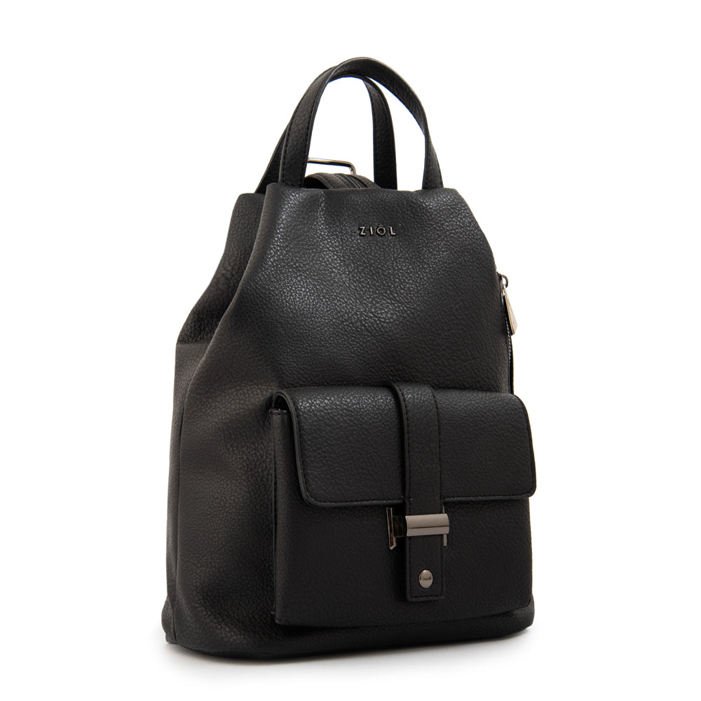 Mochila serafina mediana negro – ZiolBags Chile
