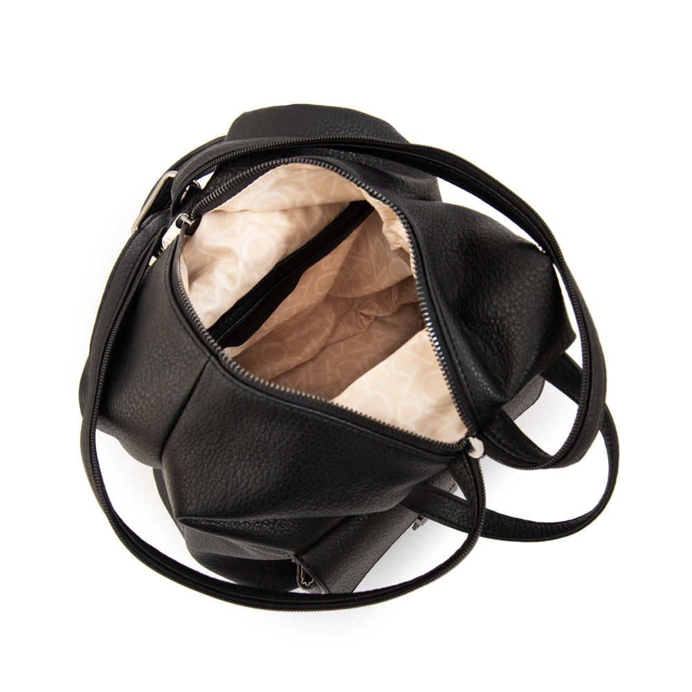 Mochila serafina mediana negro – ZiolBags Chile