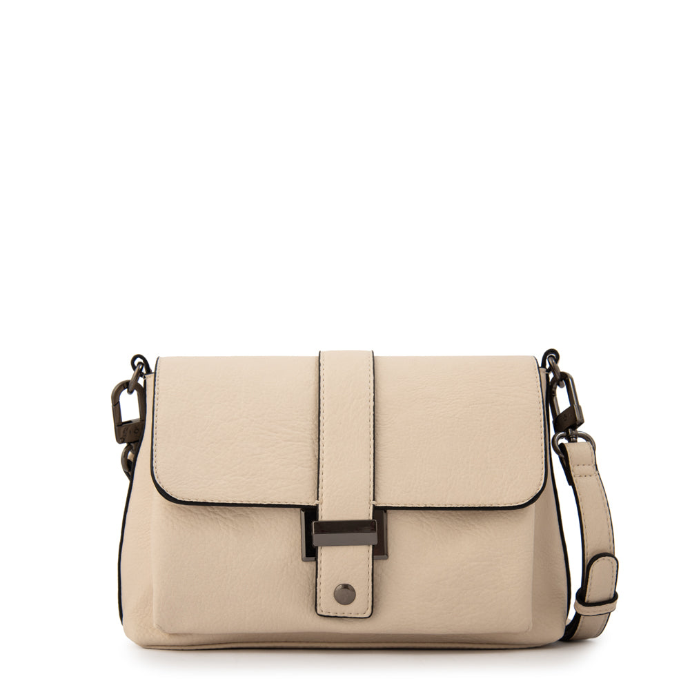 Cartera bandolera con tapa serafina pequeña