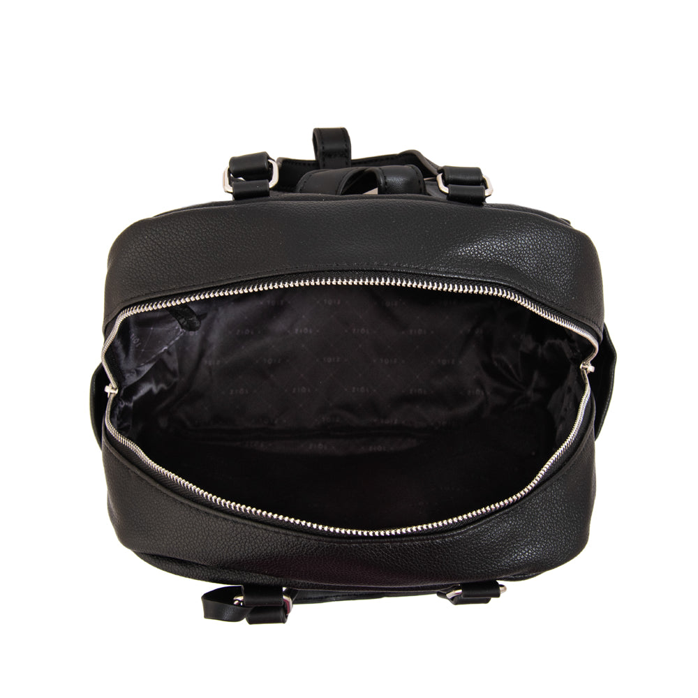 Mochila alisa mediana negro