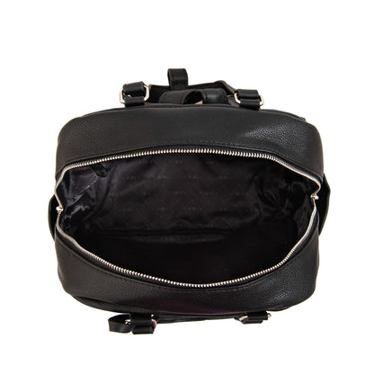 Mochila alisa mediana negro