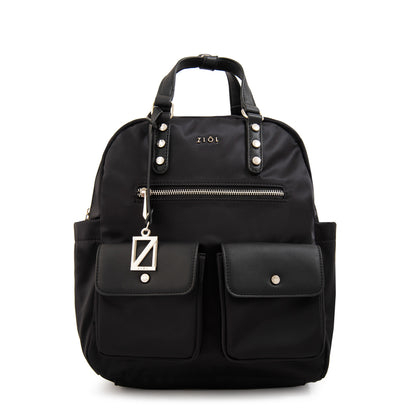 Mochila alisa mediana negro especial