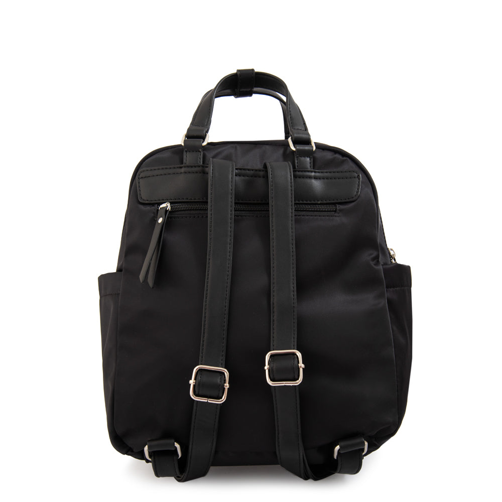 Mochila alisa mediana negro especial