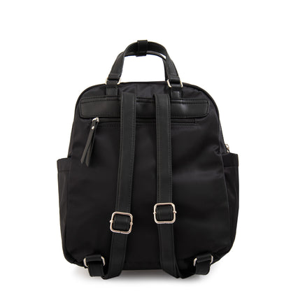 Mochila alisa mediana negro especial