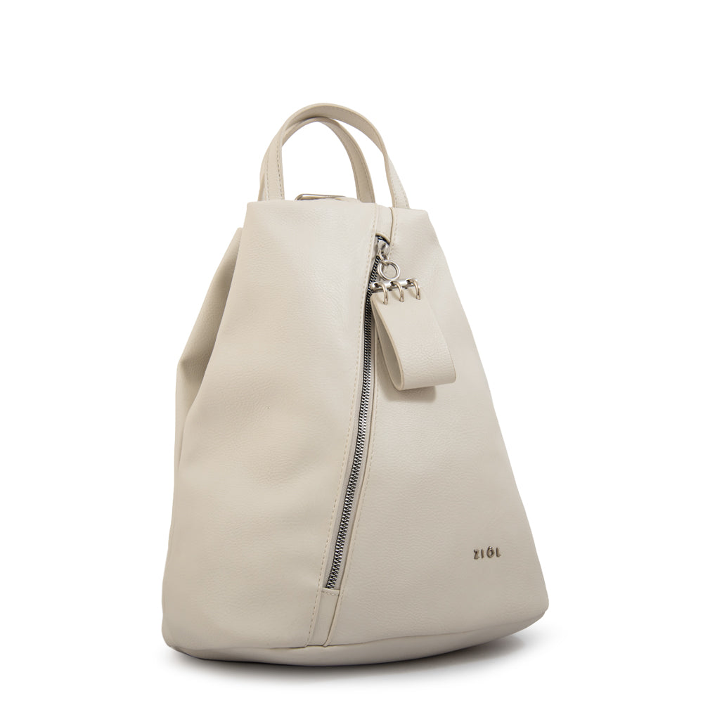 Mochila vonetta mediana blanco crudo