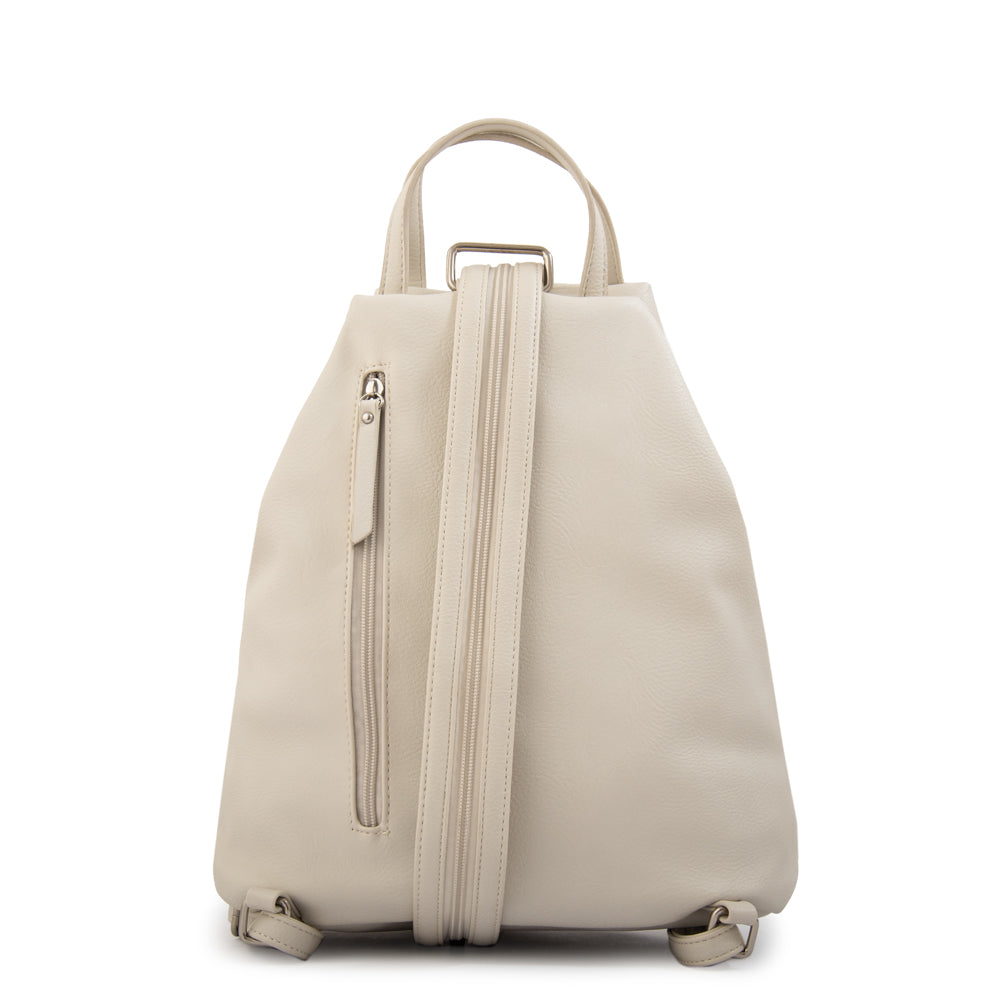 Mochila vonetta mediana blanco crudo