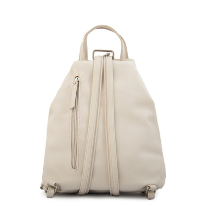 Mochila vonetta mediana blanco crudo