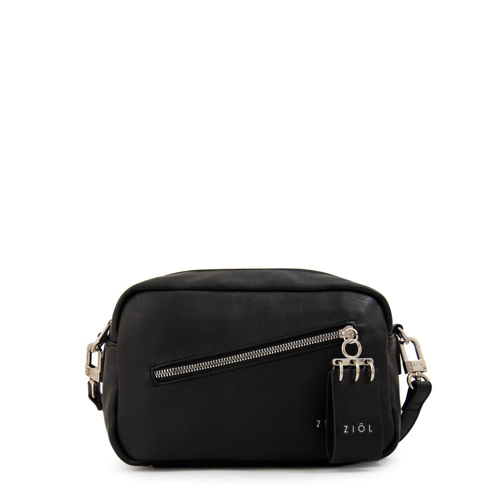 Cartera Bandolera vonetta mediana negro