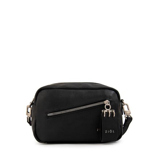 Cartera Bandolera vonetta mediana negro