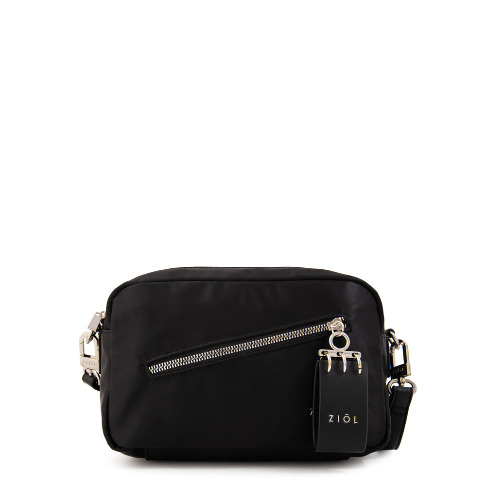 Cartera Bandolera vonetta mediana negro especial