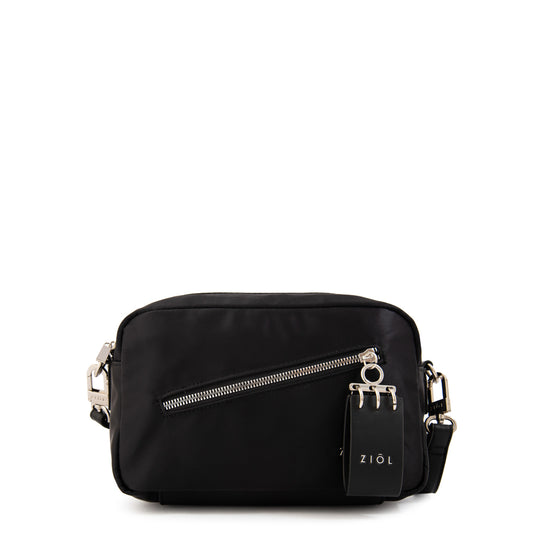 Cartera Bandolera vonetta mediana negro especial