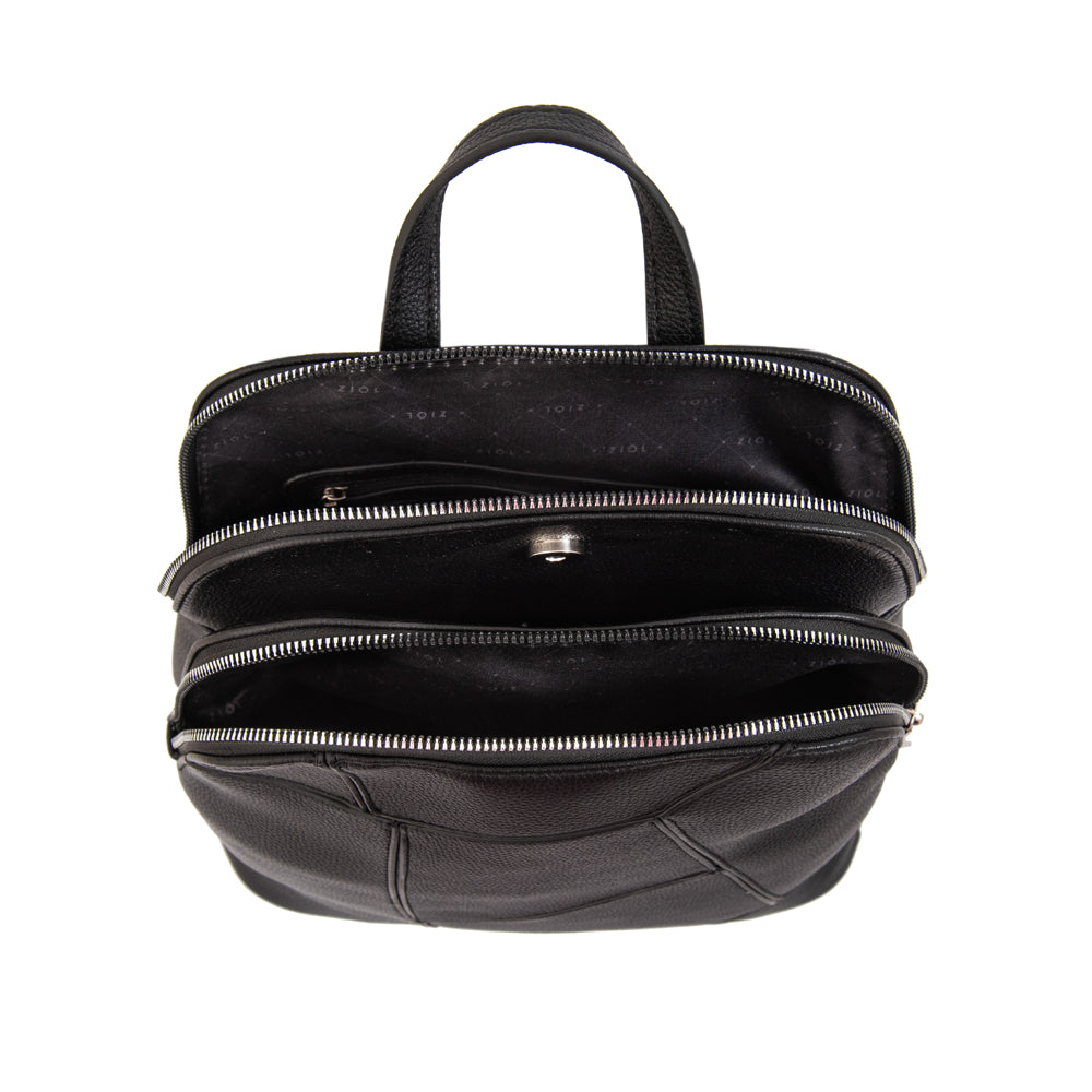 Mochila javiera mediana negro