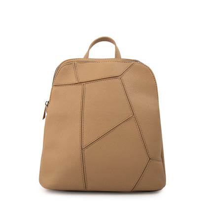 Mochila javiera mediana taupe