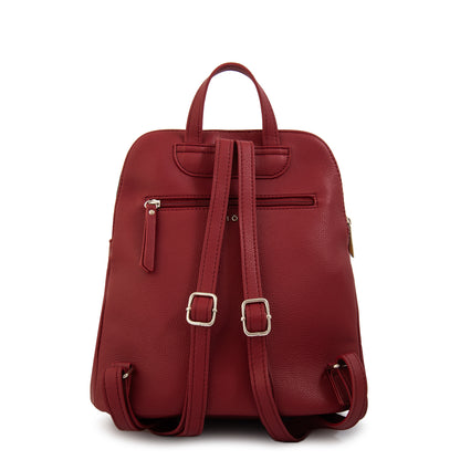 Mochila javiera mediana rojo